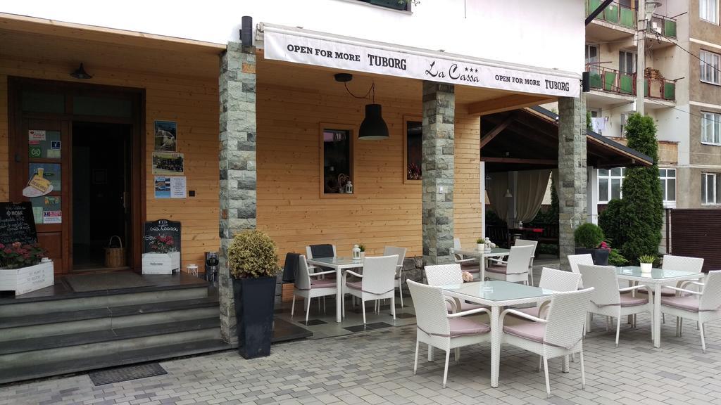 Pensiune Restaurant La Cassa Vişeu de Sus Exteriér fotografie